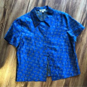 Giorgio Armani sheer blouse